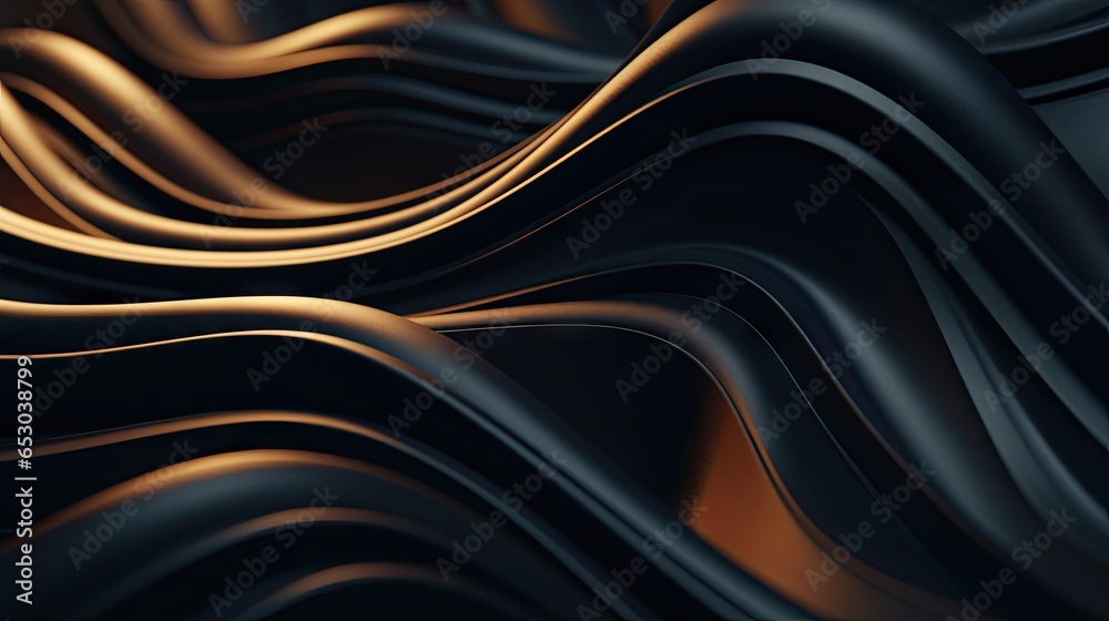 Wall mural modern patterns in matte texture