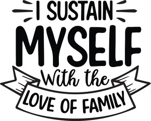 Obraz premium Family Quotes SVG Design, Family Quotes typography SVG Design