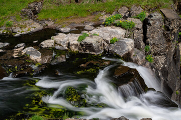 Rocky waterfull taken in the spring.