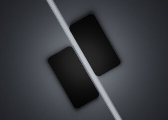 Full Screen Smartphone Mockup Design
