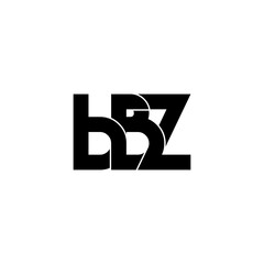 bbz initial letter monogram logo design