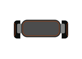 VR glasses. Virtual reality glasses. Simple flat illustration.