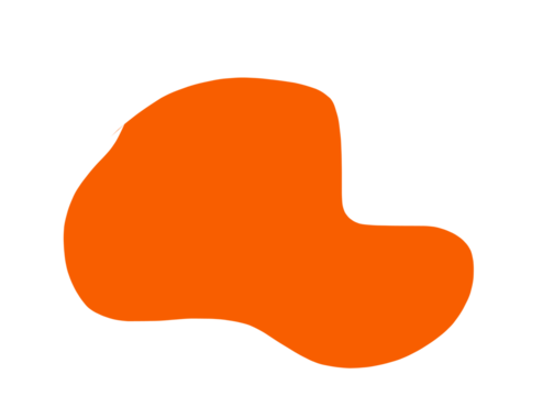 orange icon abstract