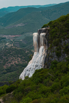 Cascada Hierve el Agua, Oaxaca, M&eacute;xico