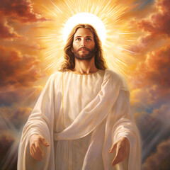 Jesus in heaven