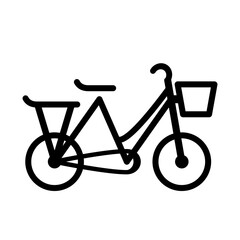 Fototapeta na wymiar children doodle bike