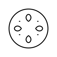 paella line icon