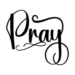 Pray Svg
