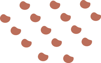 Dot shape abstract pattern vector element