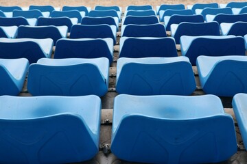 empty seats in a stadium