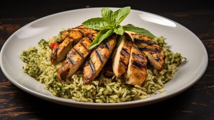 grilled salmon steak