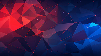 High-tech futuristic technology abstract technology particle mesh style background