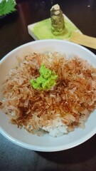 wasabi and rice
