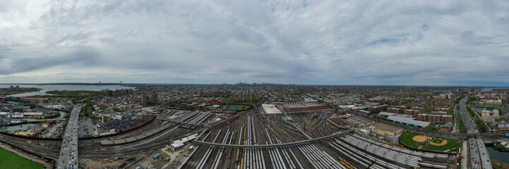 Coney Island Trainyard - Brooklyn, New York
