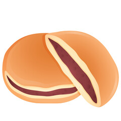 Dorayaki Japanese Red Bean Pancake | Japanese Food Delicacies