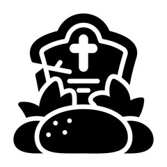 Tombstone glyph icon