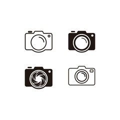 Photography logo design camera