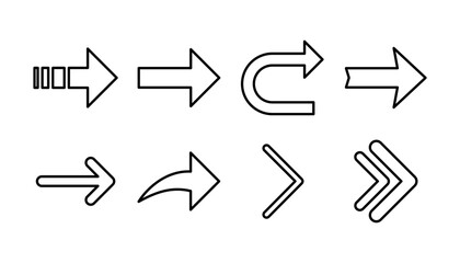 Arrow icon. Arrow symbol. Arrow icon for your web design.