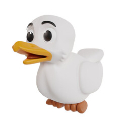 Cute animal high-quality 3d render clipart  © Guavanaboy