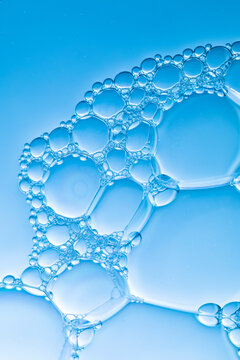 Water bubbles for products showcase, water surface in hi res images