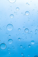 Water bubbles for products showcase, water surface in hi res images