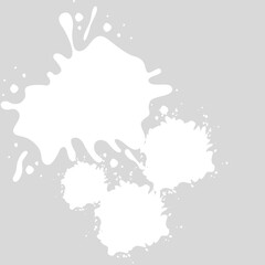 
patches of colorful paint