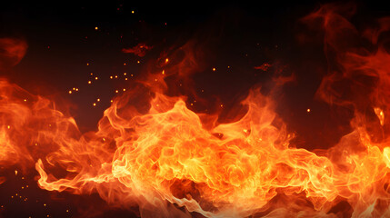 Fototapeta na wymiar Craft a dynamic and immersive background dominated by flames.