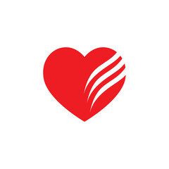 Various Red Heart Creative Illustration