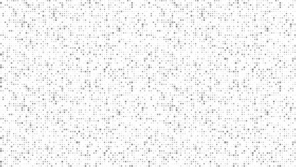 White abstract background with grey dots. Halftone abstract black and white. Vector image - obrazy, fototapety, plakaty