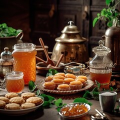tea and sweets