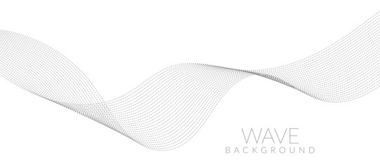 Lines for the background. Black stripes on a white background. Line waves. Creative line art. Gray waves with lines. Vector waves background. Curved wavy line, smooth stripe.