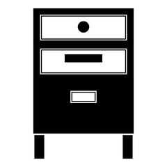 cabinet with drawers