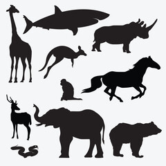 Animals vector png