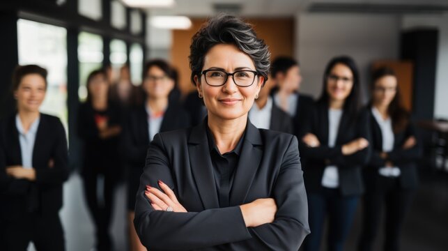 Strength in Unity: Business Team of Accomplished Women