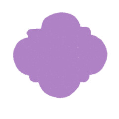 Organic abstract shape hand drawn clipart