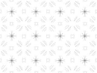 pattern with snowflakes