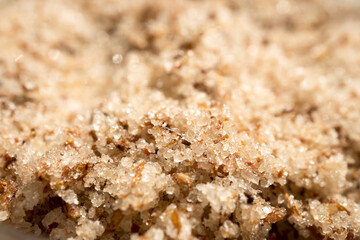  body scrub with sea salt.