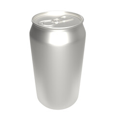 The aluminum can png image 3d rendering