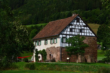 Fototapeta na wymiar Historical Farm in the Black Forest, Gutach, Baden - Wuerttemberg