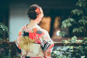 Plexiglas foto achterwand Kimono © 恋々三都