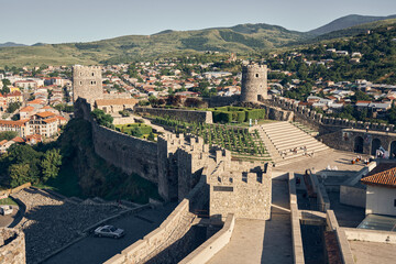 Akhaltsikhe (Rabati) Castle, medieval fortress built in the 9th century.  Located in Akhaltsikhe...
