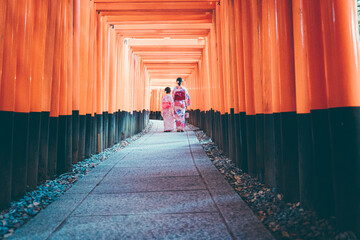 Fototapeta premium Kimono
