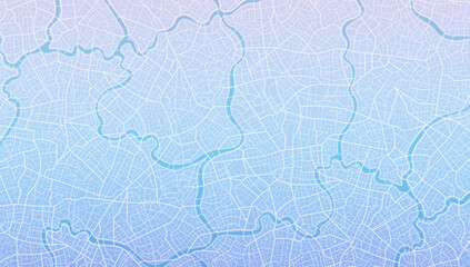 View from above city. Detailed view of city. Abstract background. Tracking car location. Quarter residential buildings. City top view. Abstract background. Flat style, Vector, illustration isolated