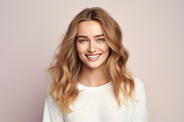 Fototapeta premium AI generated photography of glamour beautiful young lady