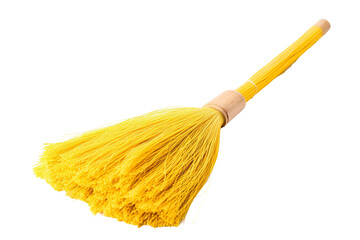 Broom Isolated on transparent background, Generative Ai