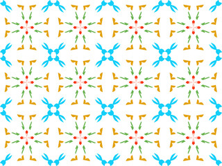 seamless pattern with people