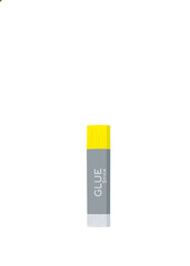 Illustration of vector glue stick on white background 