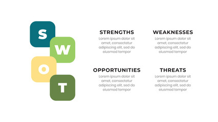 SWOT Analysis Infographic Template