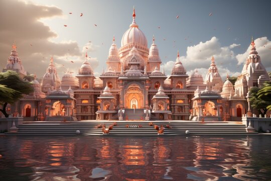 Model of Ayodhya shri Ram mandir Ram temple