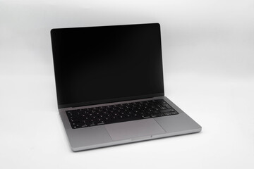 Laptop computer isolated on white background